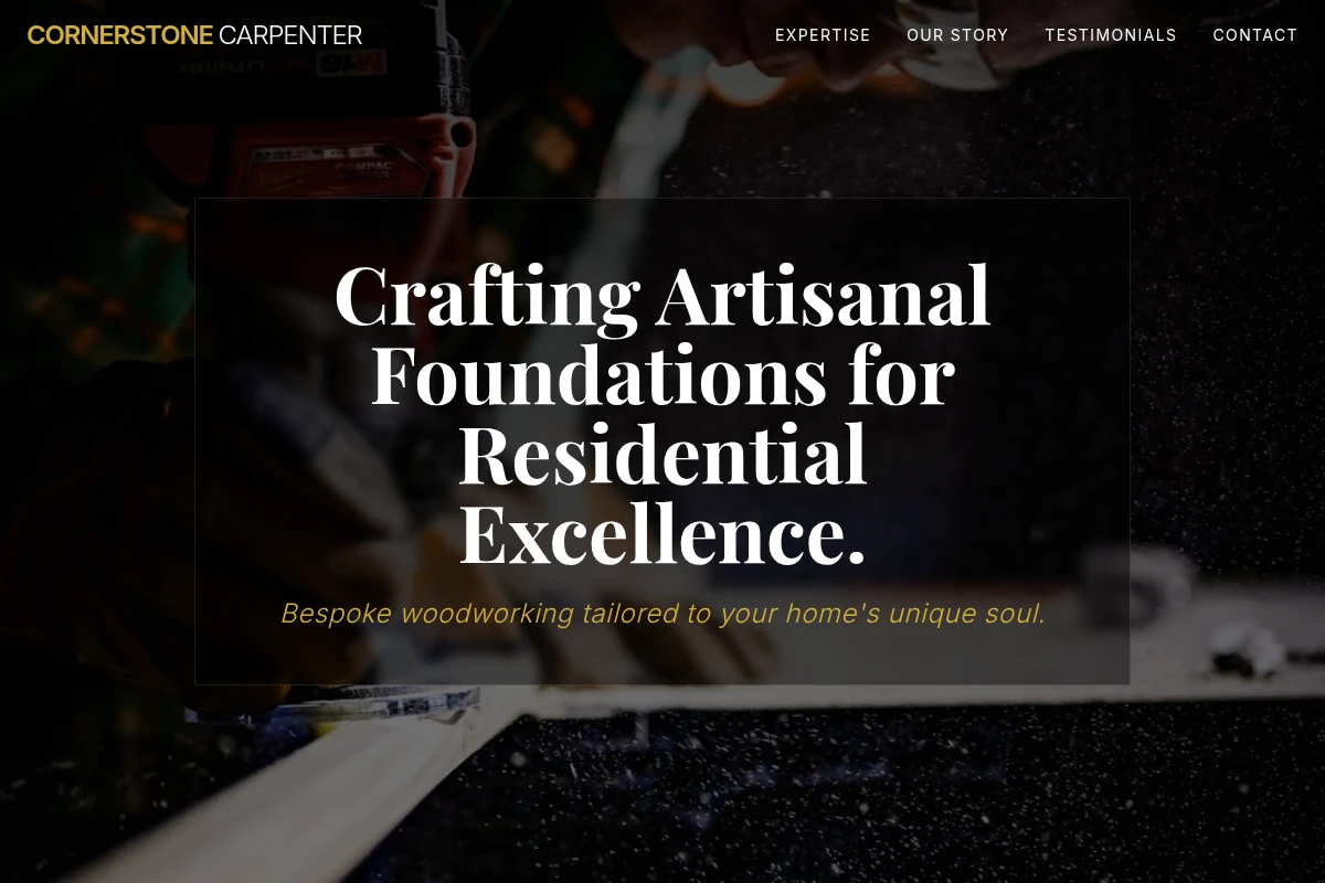 Cornerstone Carpenter