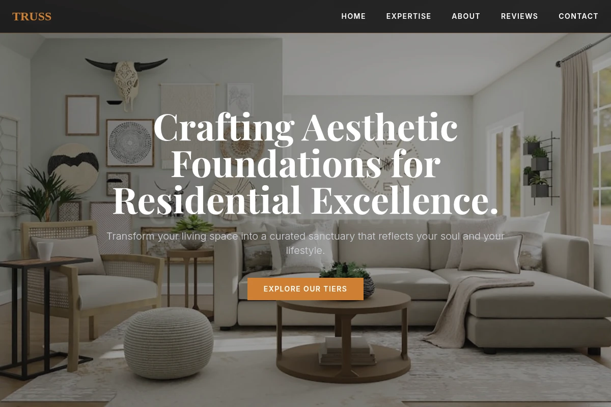 Truss Home Decor